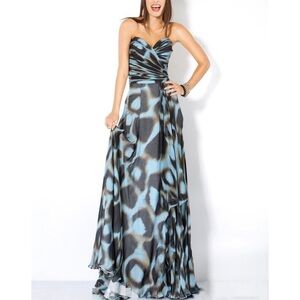 Jovani Strapless Gown 3441